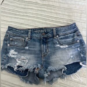 American Eagle short shorts!! hardly worn, size 8!! asking $30
